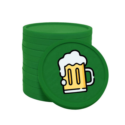Jetons pour buvette chope de bière Ø29 mm - 100 pièces