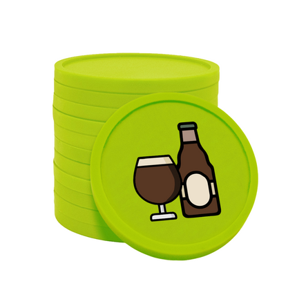 Jetons pour buvette bière spéciale Ø29 mm - 100 pièces