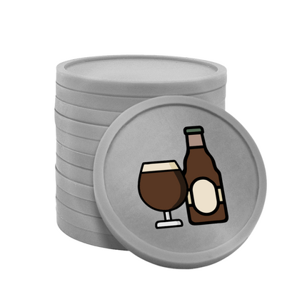 Jetons pour buvette bière spéciale Ø29 mm - 100 pièces