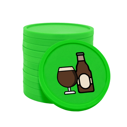 Jetons pour buvette bière spéciale Ø29 mm - 100 pièces