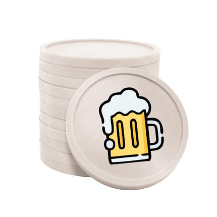 Jetons pour buvette chope de bière Ø29 mm - 100 pièces