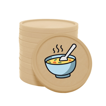 Jetons pour buvette soupe Ø29 mm - 100 pièces