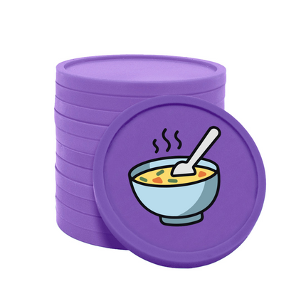 Jetons pour buvette soupe Ø29 mm - 100 pièces