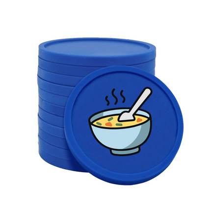 Jetons pour buvette soupe Ø29 mm - 100 pièces