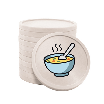 Jetons pour buvette soupe Ø29 mm - 100 pièces