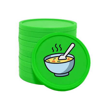 Jetons pour buvette soupe Ø29 mm - 100 pièces