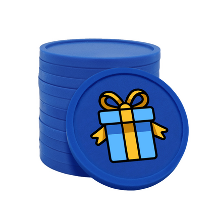Jetons pour buvette cadeau Ø29 mm - 100 pièces