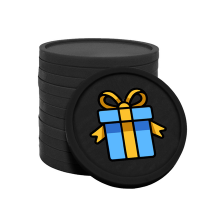 Jetons pour buvette cadeau Ø29 mm - 100 pièces