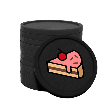 Jetons pour buvette pâtisserie Ø29 mm - 100 pièces