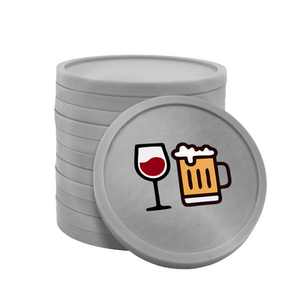 Jetons pour buvette bière et vin Ø29 mm - 100 pièces