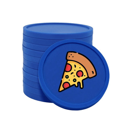 Jetons pour buvette pizza Ø29 mm - 100 pièces