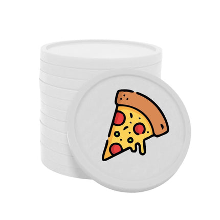 Jetons pour buvette pizza Ø29 mm - 100 pièces