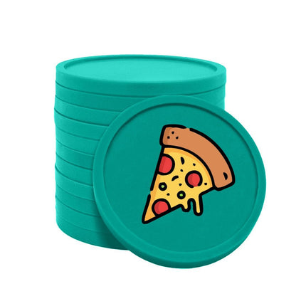 Jetons pour buvette pizza Ø29 mm - 100 pièces