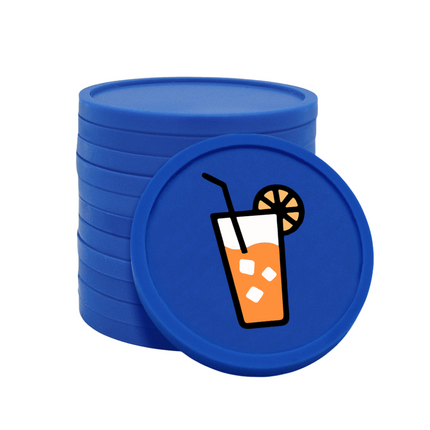 Jetons pour buvette limonade Ø29 mm - 100 pièces