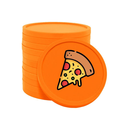 Jetons pour buvette pizza Ø29 mm - 100 pièces