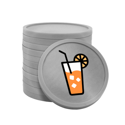 Jetons pour buvette limonade Ø29 mm - 100 pièces