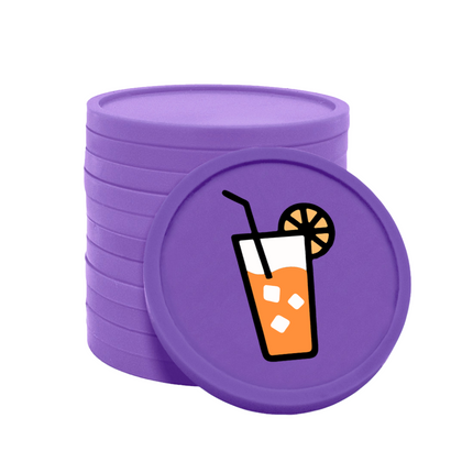 Jetons pour buvette limonade Ø29 mm - 100 pièces