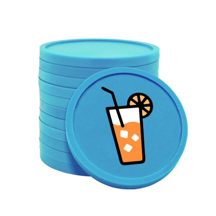 Jetons pour buvette limonade Ø29 mm - 100 pièces