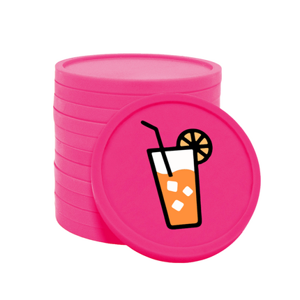 Jetons pour buvette limonade Ø29 mm - 100 pièces