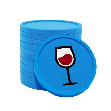 Jetons pour buvette verre de vin Ø29 mm - 100 pièces