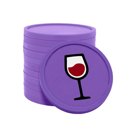 Jetons pour buvette verre de vin Ø29 mm - 100 pièces