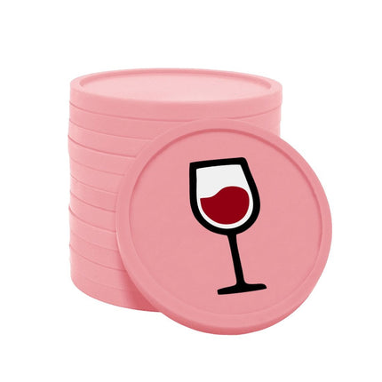 Jetons pour buvette verre de vin Ø29 mm - 100 pièces