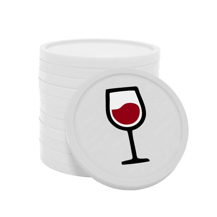 Jetons pour buvette verre de vin Ø29 mm - 100 pièces