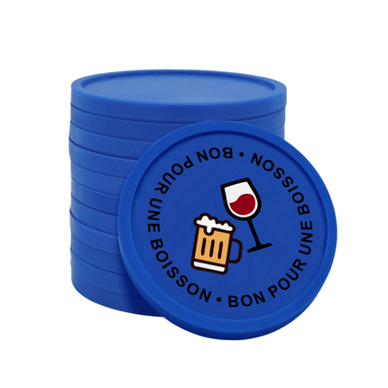 Jetons pour buvette bon pour une boisson Ø29 mm - 100 pièces