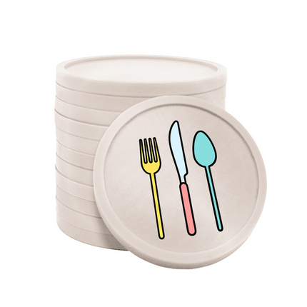 Jetons pour buvette couverts Ø29 mm - 100 pièces