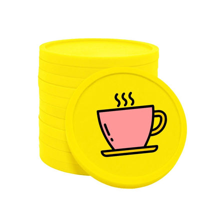 Jetons pour buvette tasse de café Ø29 mm - 100 pièces