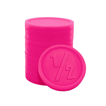 Jetons pour buvette 1/2 - Ø25 mm - 250 pièces