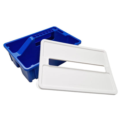 Boîte de rangement empilable avec couvercle pour 2000 jetons