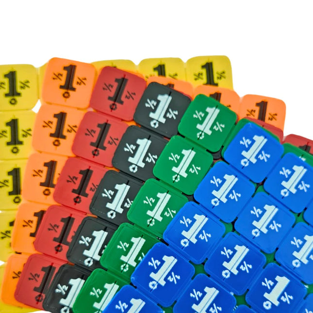 Jetons événementiels séparables en plastique recyclé - 1000 pièces