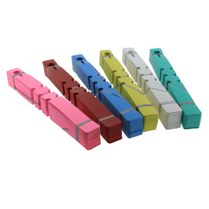 Étiquettes à boucle - 210 x 20 mm - 100 étiquettes