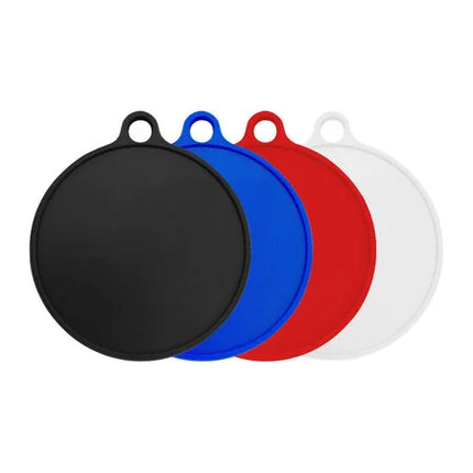 Porte-clés étiquette rond - 50 x 42,5 mm - par pièce
