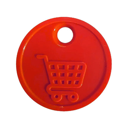 Jetons caddie format 0,50 € - 100 pièces