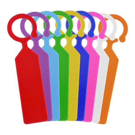 Étiquettes à suspendre PVC - 114 x 24 mm