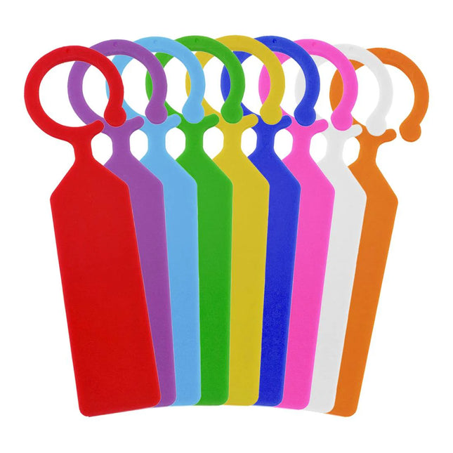 Étiquettes à suspendre PVC - 114 x 24 mm