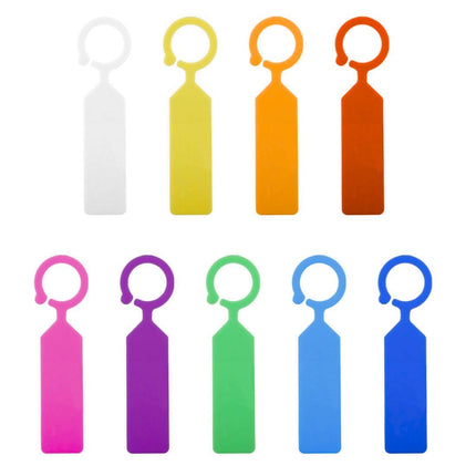 Étiquettes à suspendre PVC - 114 x 24 mm