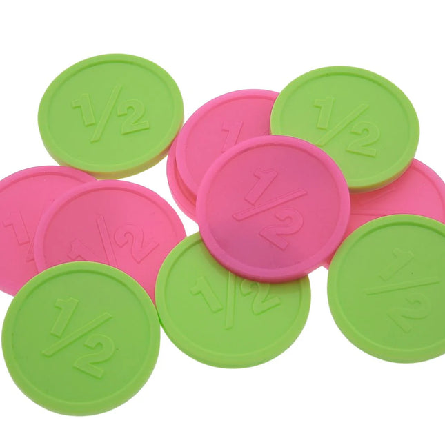 Jetons pour buvette 1/2 - Ø25 mm - 250 pièces