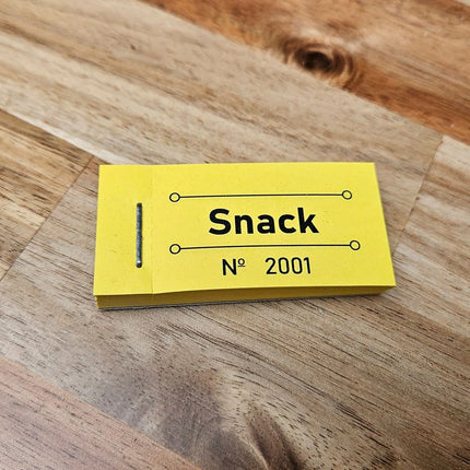 Carnet de tickets snack - 50 tickets