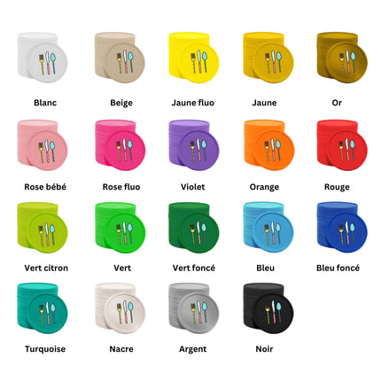 Jetons pour buvette couverts Ø29 mm - 100 pièces