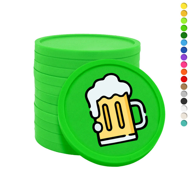 Jetons pour buvette chope de bière Ø29 mm - 100 pièces