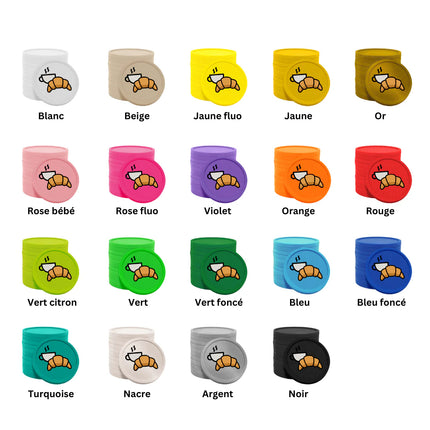 Jetons pour buvette café croissant Ø29 mm - 100 pièces