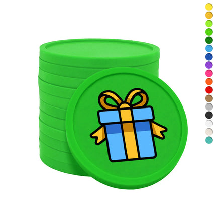 Jetons pour buvette cadeau Ø29 mm - 100 pièces