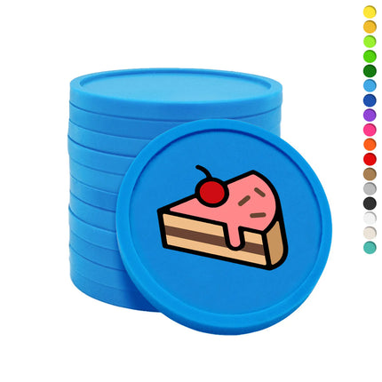 Jetons pour buvette pâtisserie Ø29 mm - 100 pièces