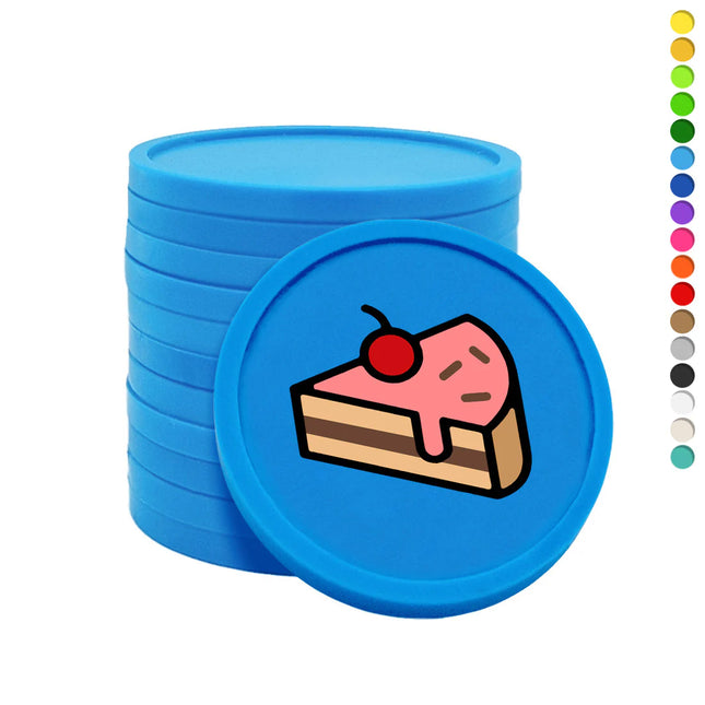 Jetons pour buvette pâtisserie Ø29 mm - 100 pièces