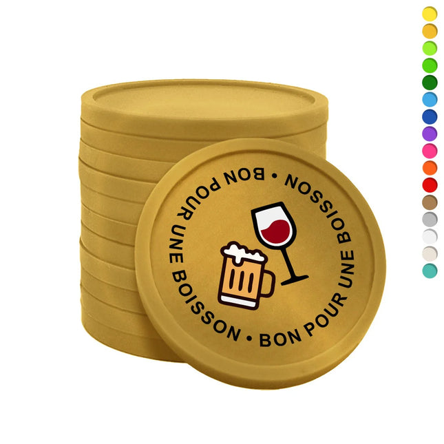Jetons pour buvette bon pour une boisson Ø29 mm - 100 pièces