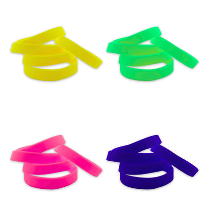 Bracelets en silicone vierge - par pièce