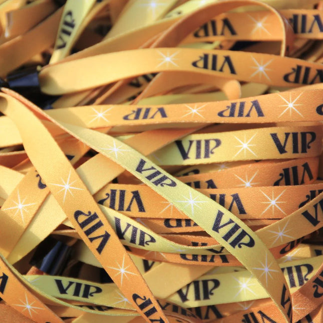Bracelets en tissu VIP - 100 bracelets